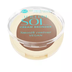 Bell HYPOAllergenic Aura Del Sol, hypoalergiczny kremowy bronzer z drobinkami, 01, 3,5g