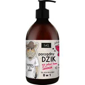 LaQ Porządny dzik, żel do mycia ciała i rąk, 500ml