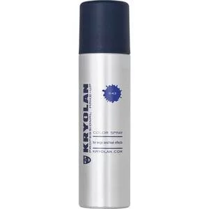 Kryolan, koloryzujący spray do włosów, 150ml, D43 - DARK BLUE