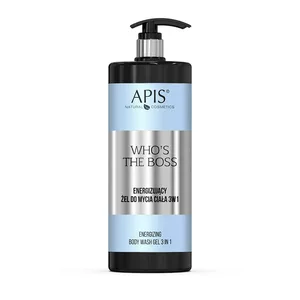 Apis Who's the Boss Energizujący żel do mycia ciała 3w1, 1000ml