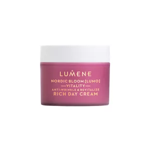 Lumene Nordic Bloom Lumo Vitality, przeciwzmarszczkowo-rewitalizujący bogaty krem na dzień, 50ml