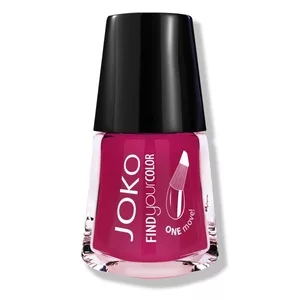 Joko Find Your Color lakier do paznokci z winylem 118 Frozen Raspberris 10ml