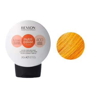 Revlon Nutri Color Filters, maska koloryzująca bez amoniaku, pomarańczowy, 240ml