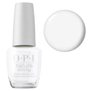 OPI Nature Strong, wegański lakier do paznokci, Strong As Shell NAT001, biały, 15ml