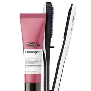 Loreal Pro Longer, zestaw z kremem termoochronnym 150ml i prostownicą Steampod
