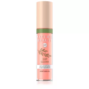 Bell błyszczyk z olejem z nasion konopii NATURAL BEAUTY Lip Gloss 002, 4g