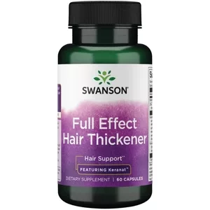 Swanson, Full Effect Hair Thickener, 60 kaps.