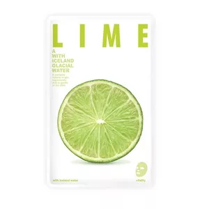 Blue Dot witalizująca maseczka w płacie Lime, 20g