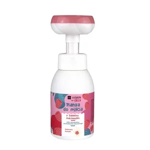 HiSkin Kids pianka do mycia rąk i ciała dla dzieci Malinowa 300ml