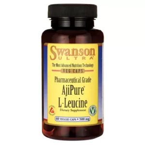 Swanson AjiPure L-leucyna 500mg 60 kaps