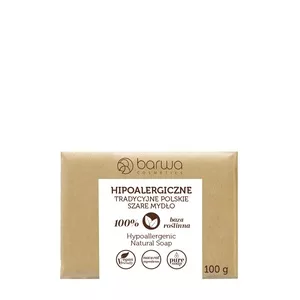 Barwa Hipoalergiczne tradycyjne polskie szare mydło 100g