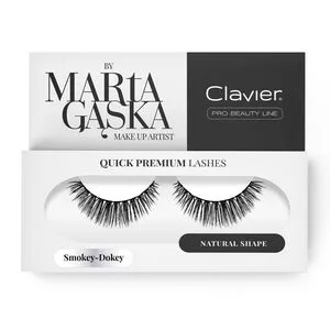 Clavier Quick Premium Lashes rzęsy na pasku Smokey-Dokey 809