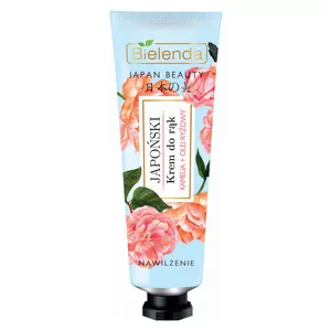 Bielenda Japan Beauty Japoński Krem Do Rąk Kamelia + Olejek Ryżowy, 50ml