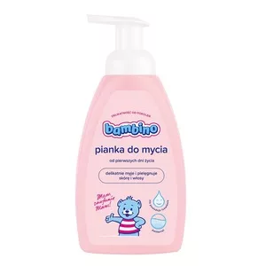 Bambino Pianka do mycia dla dzieci od pierwszych dni życia 500ml