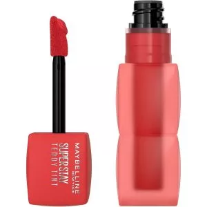 Maybelline New York Teddy Tint, lip tint, pomadka do ust w płynie, 30 Coquettish, 4ml