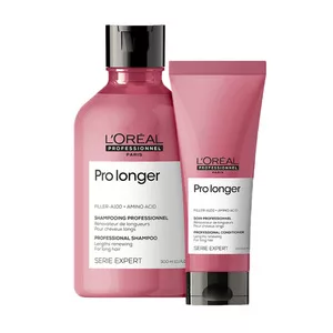 Loreal Pro Longer, zestaw do długich włosów, szampon + odżywka