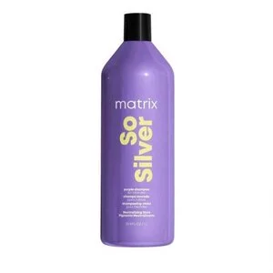 Matrix Total Results So Silver, szampon do włosów siwych, 1000ml