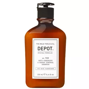 Depot No. 102, szampon przeciwłupieżowy i regulujący sebum, 250ml