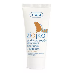 Ziaja Ziajka, pasta do zębów dla dzieci z ksylitolem, 50ml