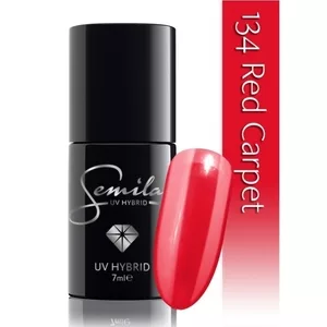 Semilac lakier hybrydowy 134 Red Carpet, 7ml