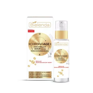 Bielenda Chrono Age 24H, Odbudowujące serum przeciwzmarszczkowe na noc 30ml