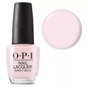 OPI Nail Lacquer, klasyczny lakier do paznokci, Baby Take A Vow NLSH1, jasnoróżowy, 15ml
