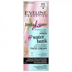 Eveline Insta Skin Care, nawilżająco-kojący krem na dzień i na noc, 50ml