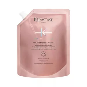 Kerastase Chroma Absolu, wzbogacona kąpiel, szampon do włosów koloryzowanych, 500ml refill