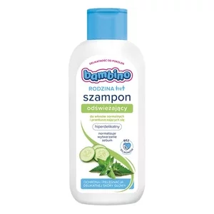 Bambino Rodzina szampon odświeżający dla dzieci i dorosłych, 400ml