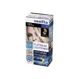 Venita 9 Leveles Platinium Lightener rozjaśniacz do włosów 9 tonów 125ml