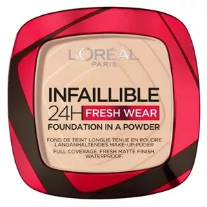 L'Oreal Paris Infaillible 24H Fresh Wear Foundation in a powder, podkład 20 Ivory, 9g