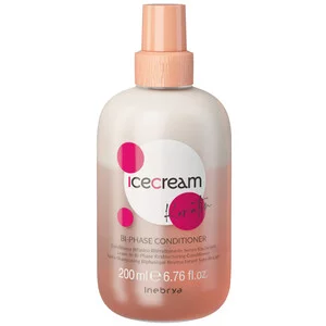 Inebrya Ice Cream Keratin, dwufazowa restrukturyzacyjna odżywka do włosów, 200ml