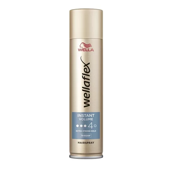 Wella Wellaflex Instant Volume Boost, lakier do włosów, 250ml