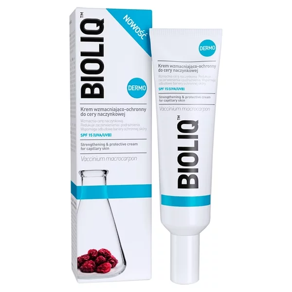 Bioliq Dermo krem wzmacniająco-ochronny do cery naczynkowej 30ml
