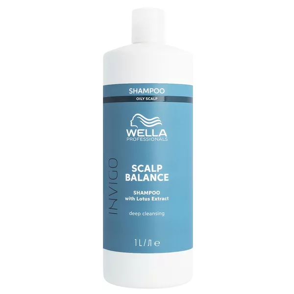 Wella INVIGO Scalp Balance, szampon oczyszczający Deep cleansing, 1000ml