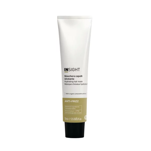 InSight Anti-Frizz Hydrating hair mask, maska nawilżająca zapobiegająca puszeniu się włosów, 75ml