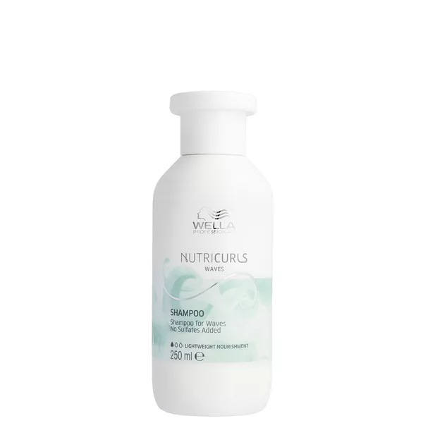 Wella Nutricurls, szampon do włosów falowanych, 250ml