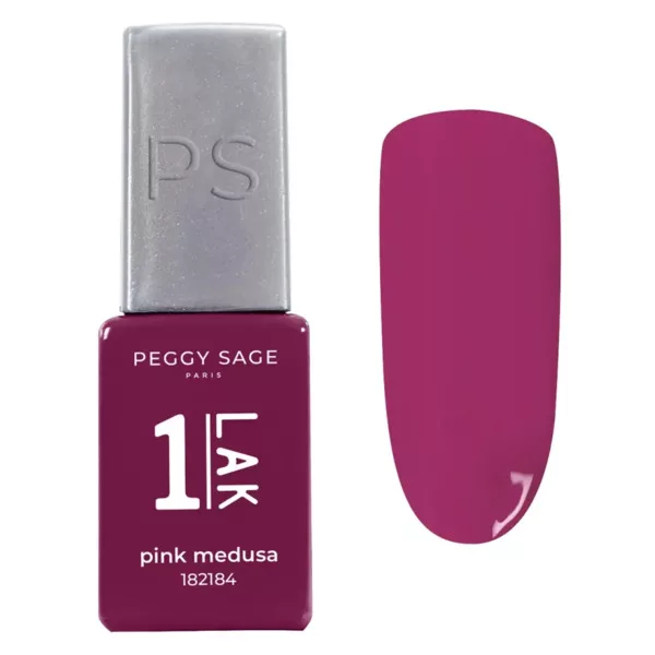 Peggy Sage, One-LAK lakier hybrydowy 3w1, pink medusa, 5ml