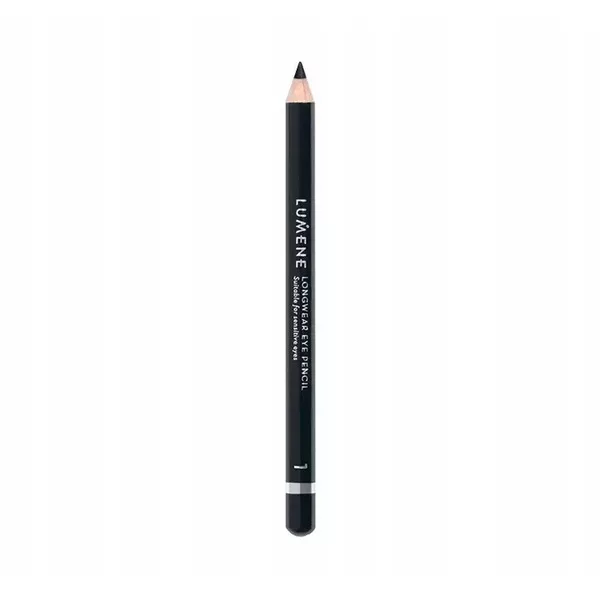 Lumene Longwear Eye Pencil, długotrwała kredka do oczu, 1 Black, 1,14g