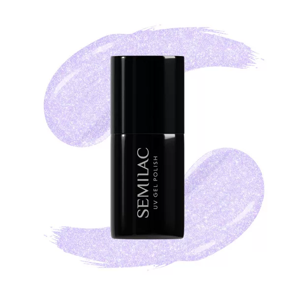 Semilac 499 Violet Vibes, lakier hybrydowy, 7ml
