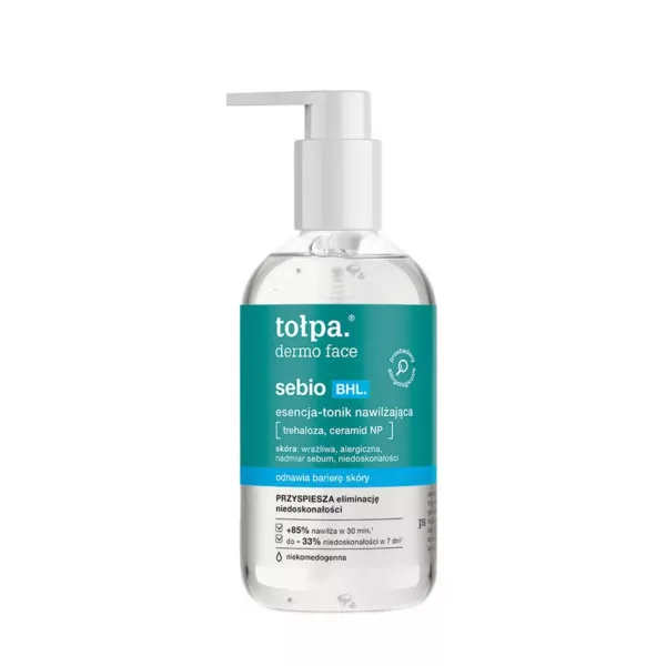 Tołpa Dermo Face, sebio BHL esencja-tonik nawilżająca, 150ml