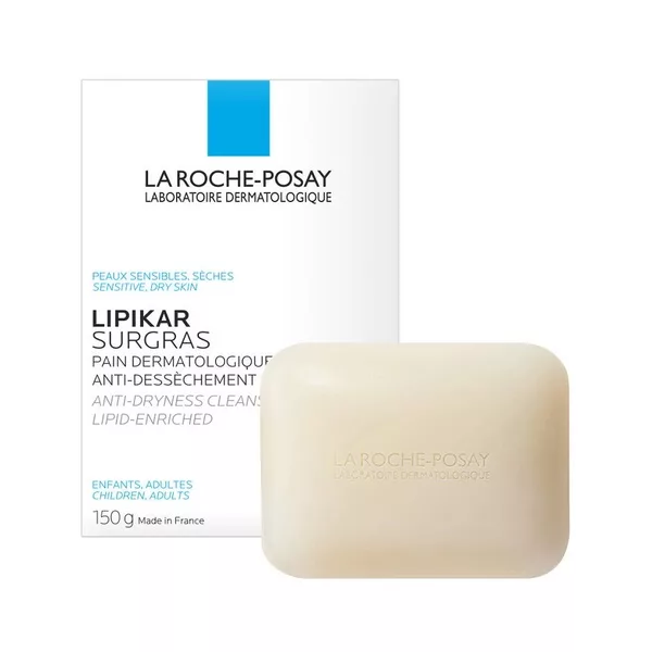 La Roche Posay Lipikar Surgras kostka myjąca 150g