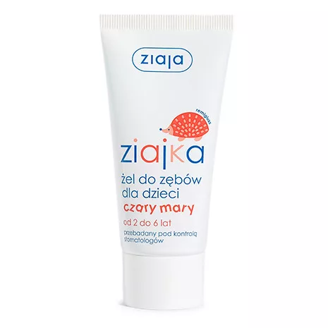 Ziaja Ziajka, żel do zębów Czary Mary dla dzieci, 50ml