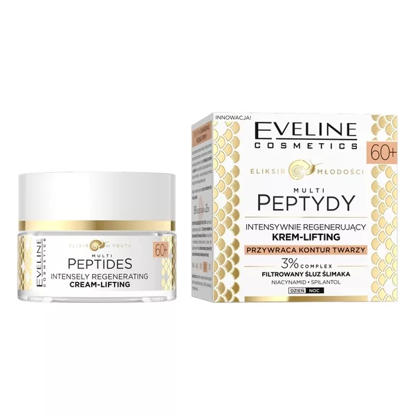 Eveline Cosmetics Eliksir Młodości intensywnie regenerujący krem-lifting 60+ 50ml