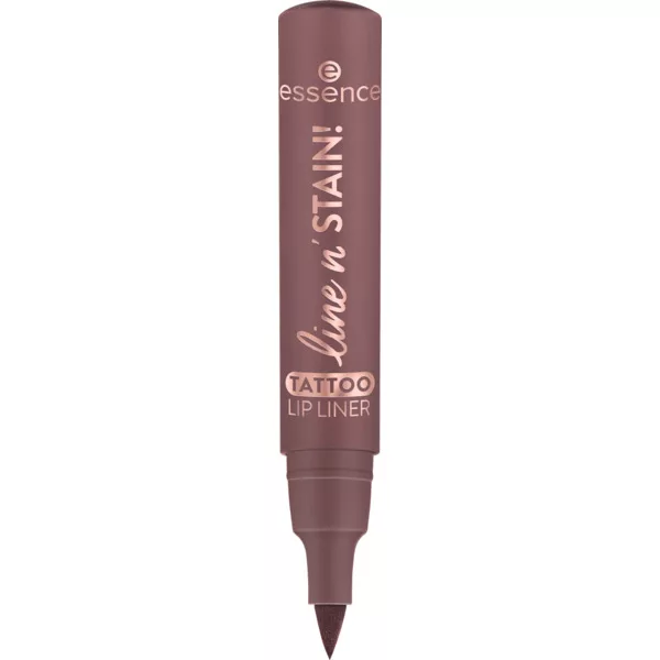 Essence Line N' Stain! Tattoo Lip Liner, długotrwała konturówka w płynie do ust, 03 - Make A Mauve, 2.5ml
