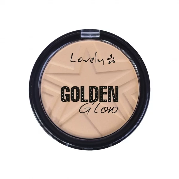 Lovely Golden Glow Powder lekki puder do twarzy 1 15g