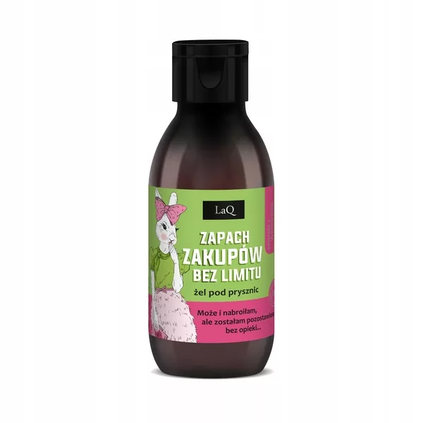LaQ Kiwi i winogrona Zapach zakupów bez limitu, żel pod prysznic, 100ml