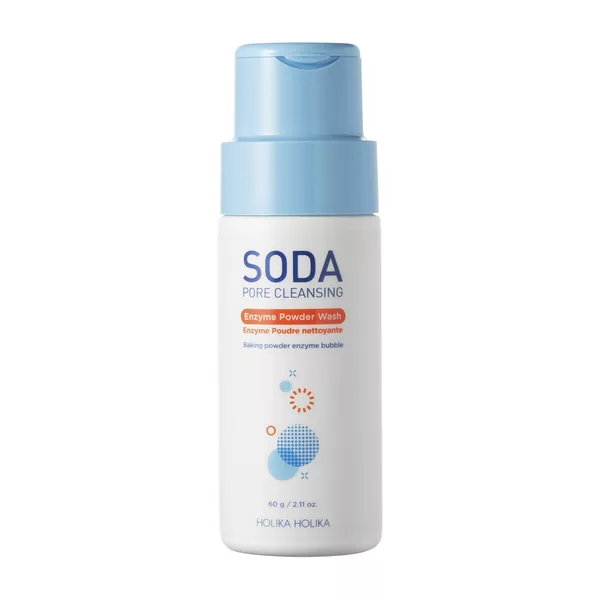 Holika Holika Soda Pore Cleansing, delikatny peeling enzymatyczny w formie proszku, 60g