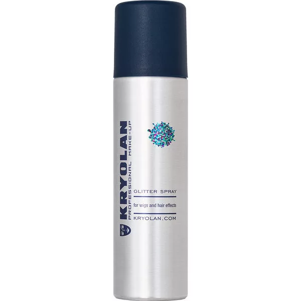 Kryolan, brokatowy lakier do włosów, 150ml, MULTICOLOR