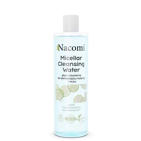 Nacomi, nawilżający płyn micelarny, 400ml
